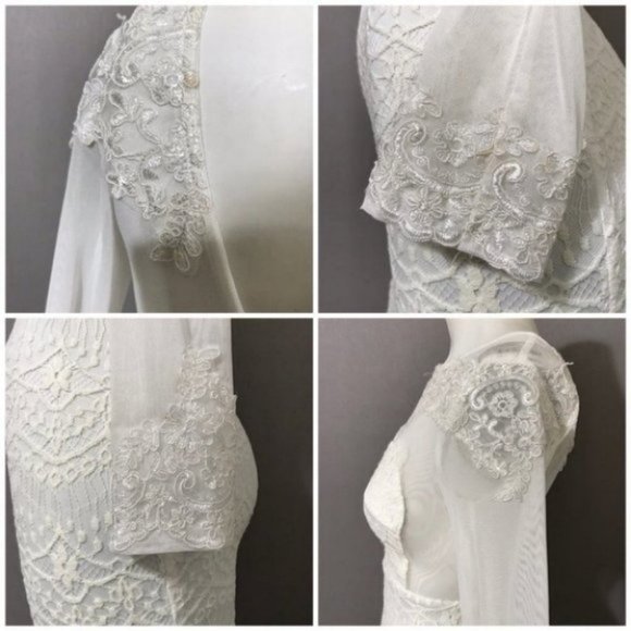 Xenia Boutique | Ivory Lace Mini Dress Bundle | XS - Picture 4 of 8